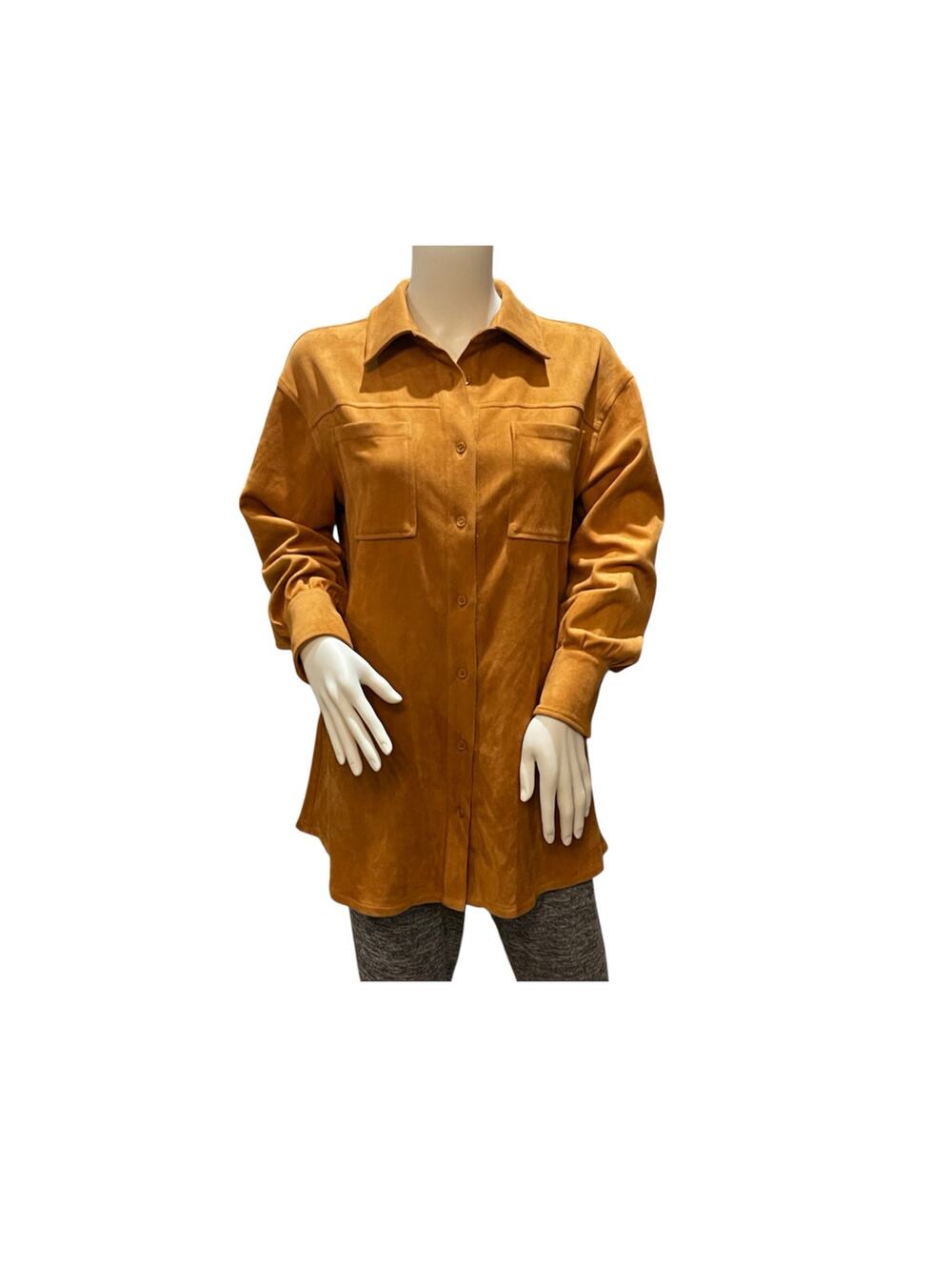 BAGATELLE COLLECTION Burnt Orange Suede Flannel Small